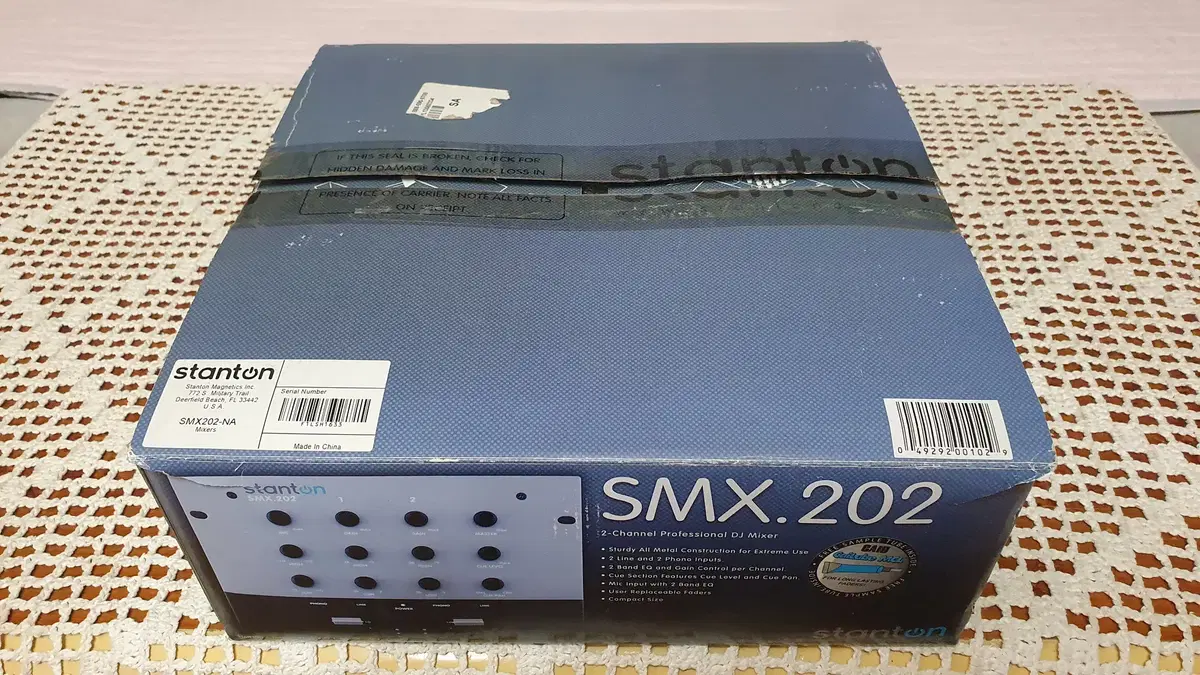 스탠톤 STANTON SMX-202 오디오용 DJ 믹서