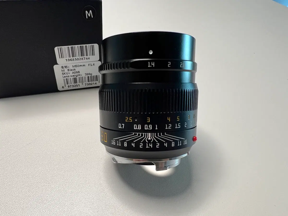 TTArtisan 라이카 M 마운트 50mm f1.4 Asph.
