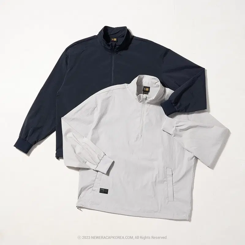 아이스테크 기능성(2XL)화이트그레이[뉴에라]아노락