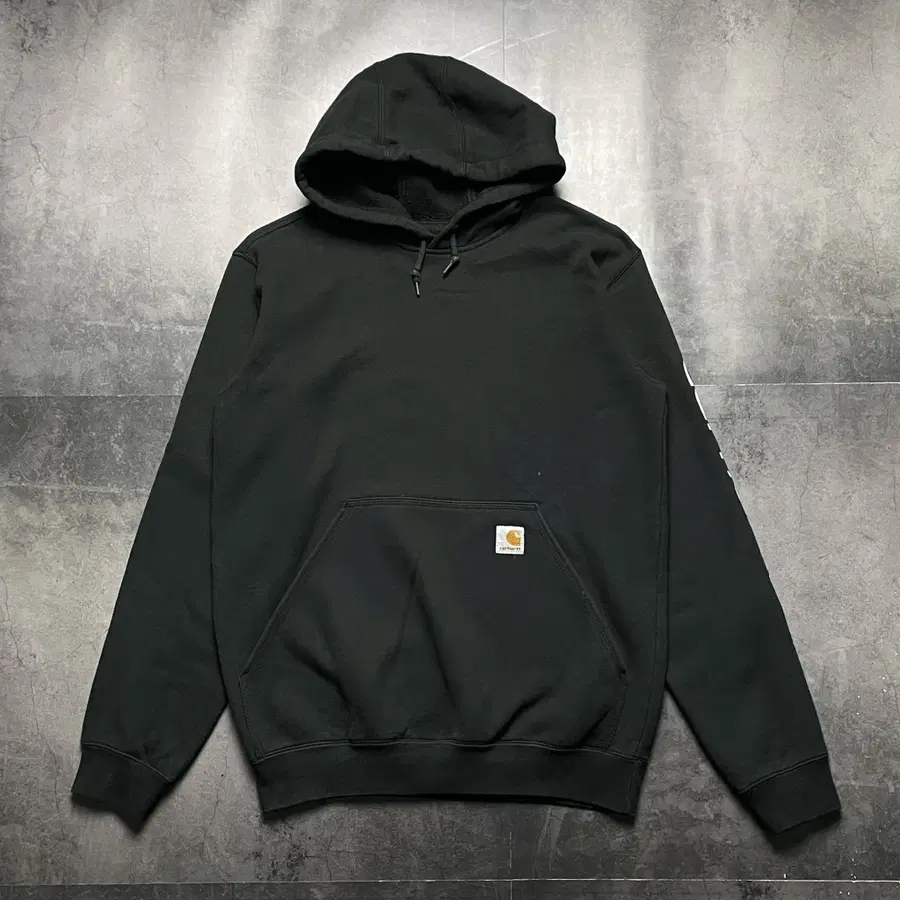 CARHARTT 칼하트K288 로고그래픽 블랙 후디 A01563