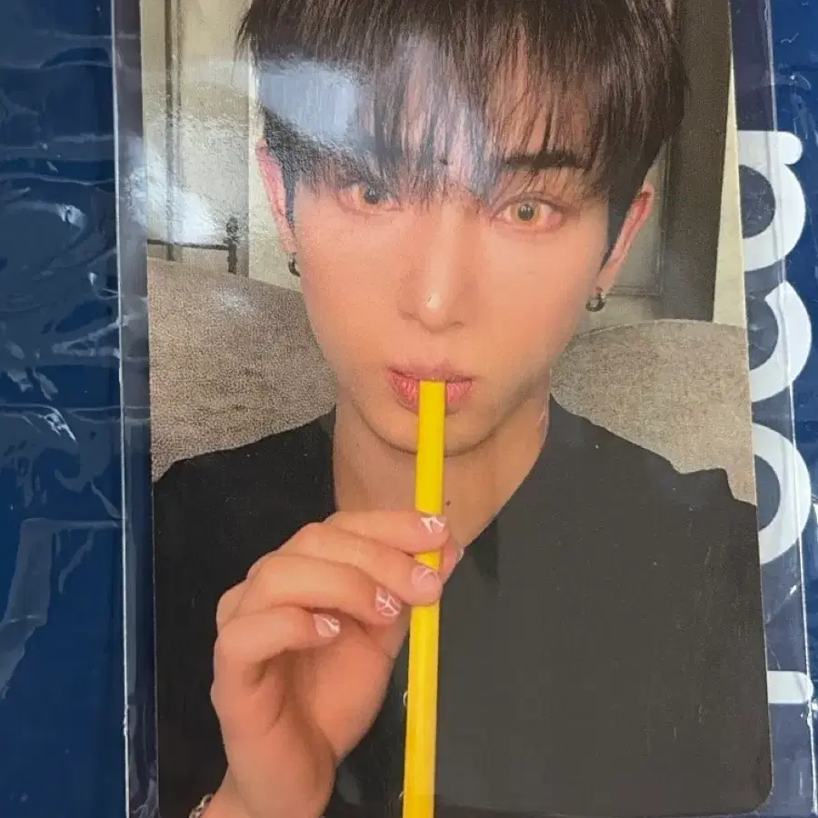 앤팀 하루아 빨대 포카 마크온미 미공포