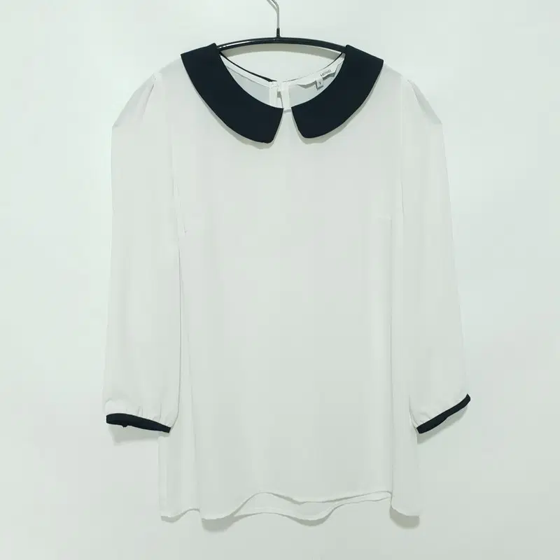 미쏘 배색 7부 블라우스 S_S2397