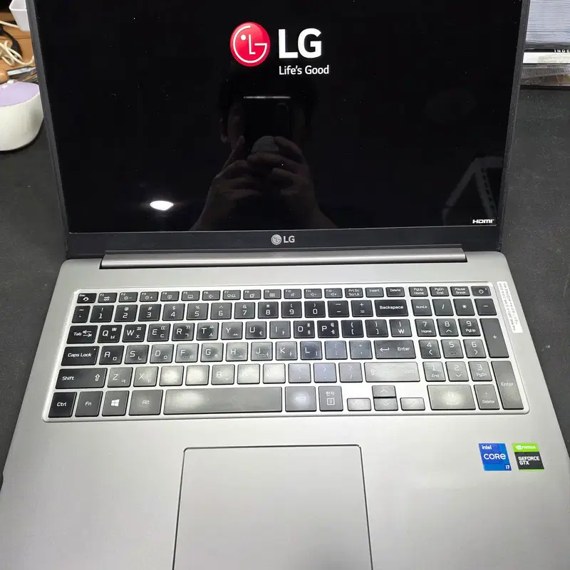LG 17인치 울트라기어 게이밍노트북 (i7-11세대 / GTX 1650Ti / 16G / 512G / WQXGA) 정비완료