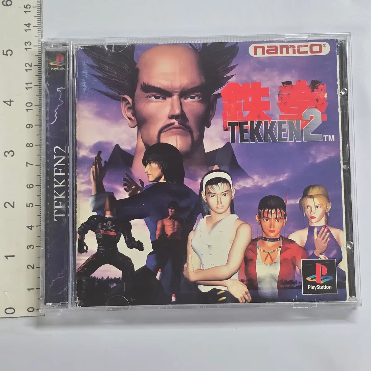 철권 2 일본판 PS1 PSX 플레이스테이션 중고 정크 게임