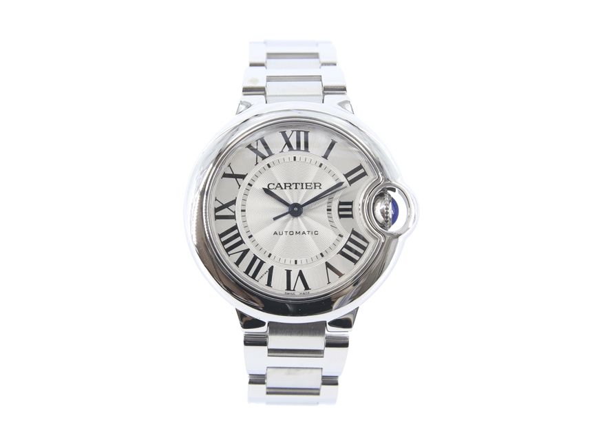 까르띠에 발롱블루 33mm 스틸 시계 w6920071