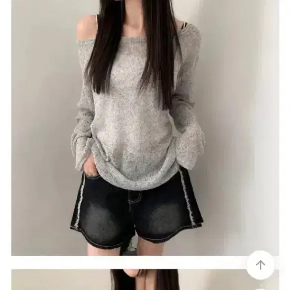 에이블리 옷 판매 / 여름니트 / 꾸안꾸