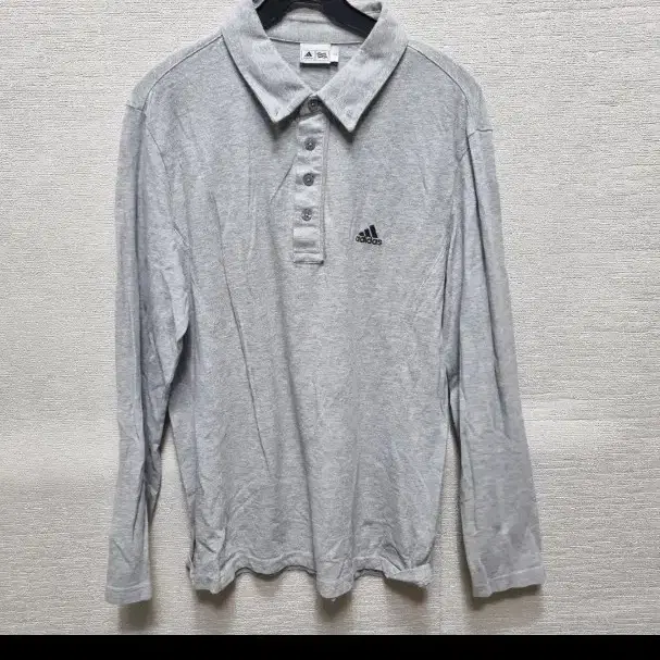 y084 아디다스 남성 긴팔 카라티셔츠