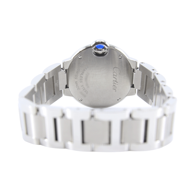 까르띠에 발롱블루 스틸 쿼츠 28mm W69010Z4 사진 7