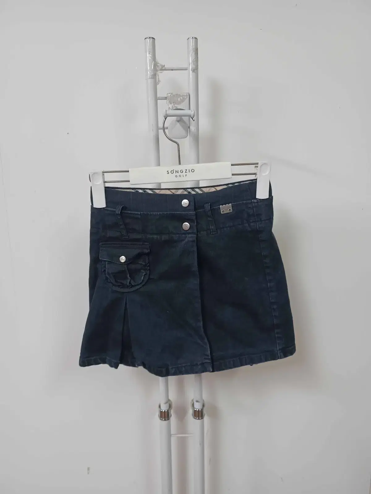 P-6636/버버리 매장판 여아용 랩스커트 8A