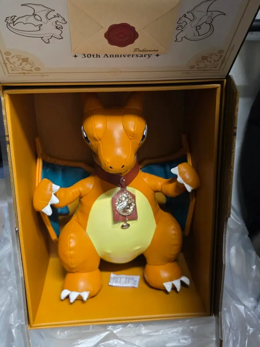 1000개 한정 레더 리자몽 30주년 한정판 인형
