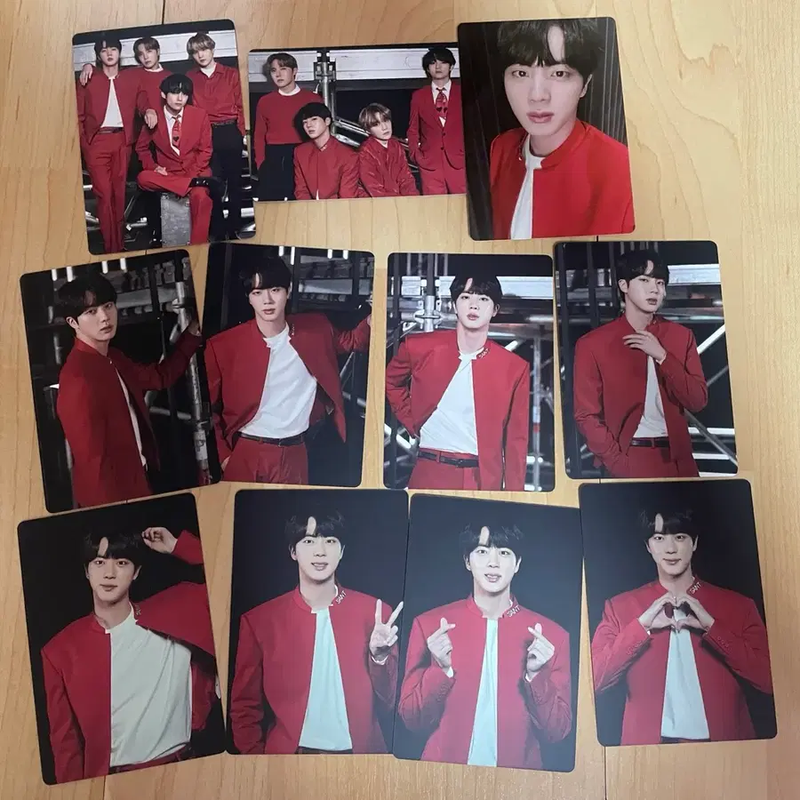 BTS 방탄 진 석진 JIN 맵솔 온콘 포카 드볼