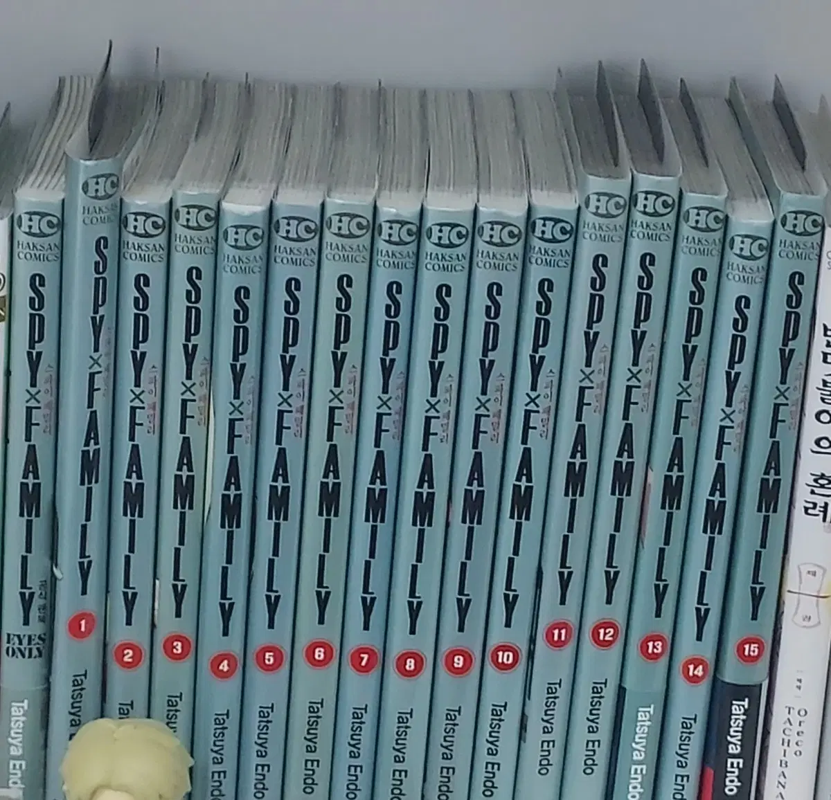 스파이패밀리 만화책 1~15권 + 공식 팬북 세트