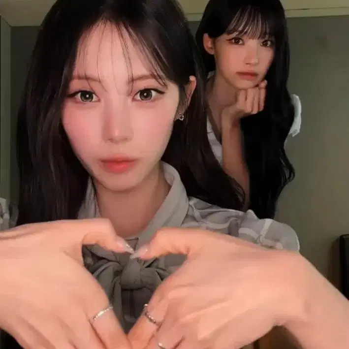 리센느 유닛 CU 투명 포토카드 투명포카