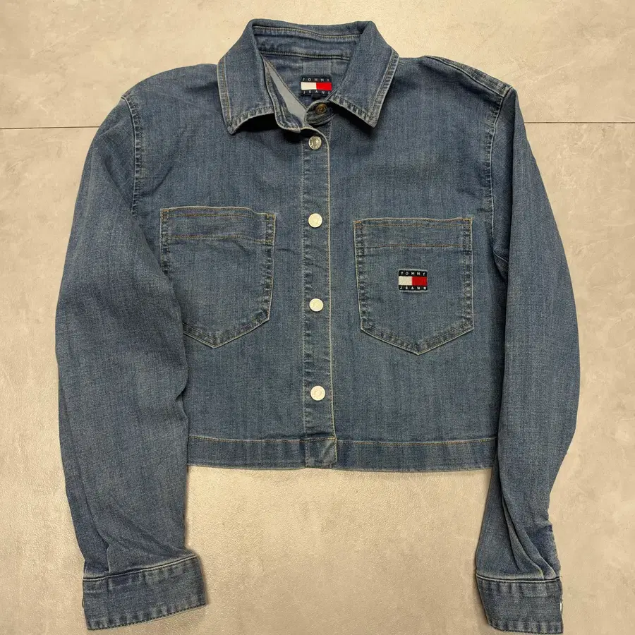 90 타미진스 Tommy Jeans 데님 자켓