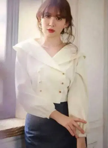 herlipto Merseille Knit Jacket 가디건 화이트