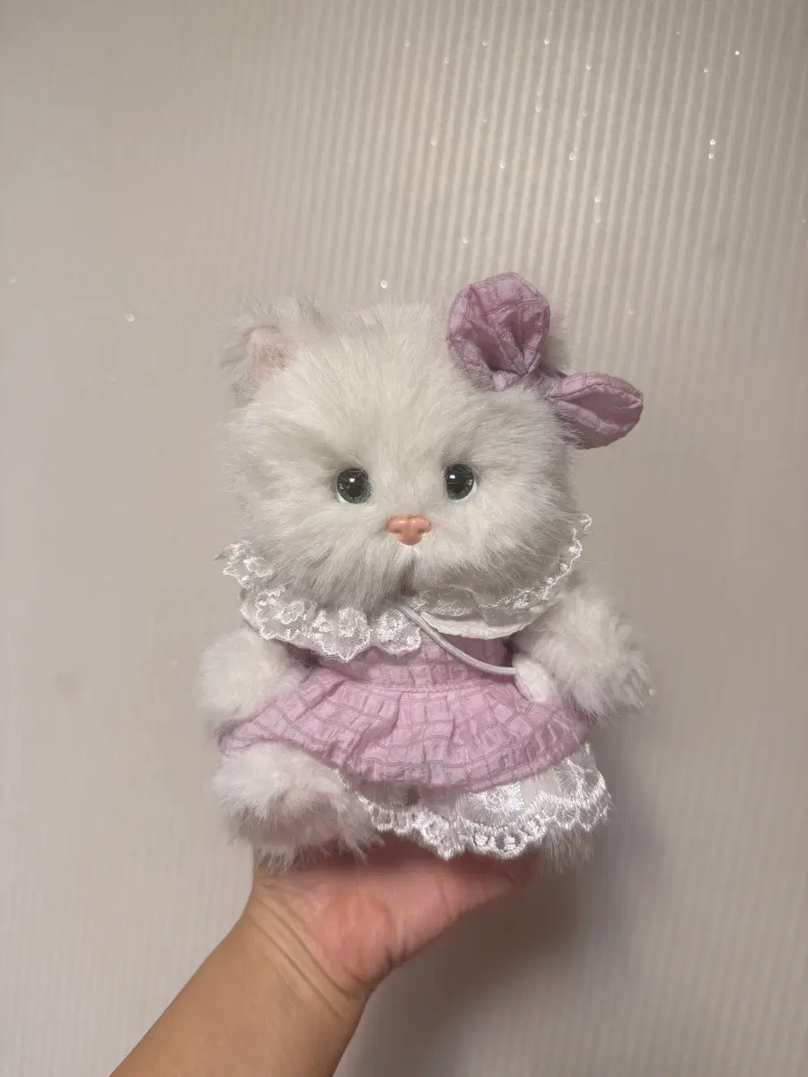 (새상품) 테디테일즈 레나캣 흰냥이S