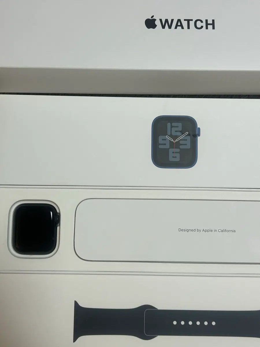 급처)정품 애플워치 SE 2세대 40mm 미드나이트 셀룰러