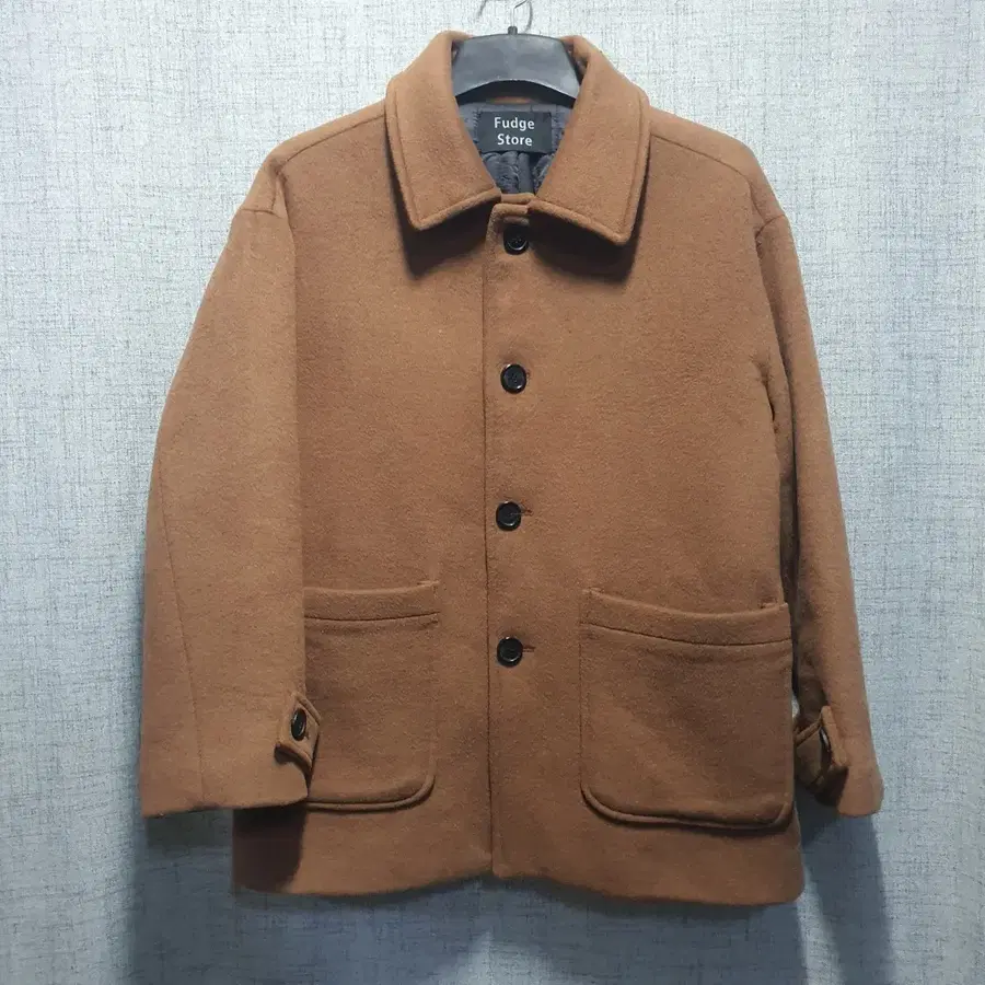 라퍼지 스토어 숏 코트 브라운 M