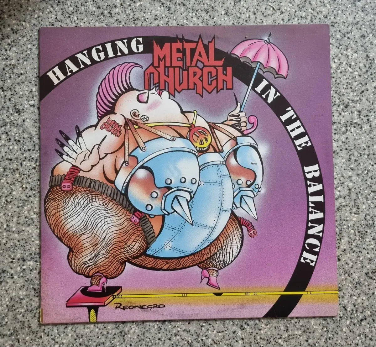 메탈 처치 Metal Church / Hanging in the Balance [LP]