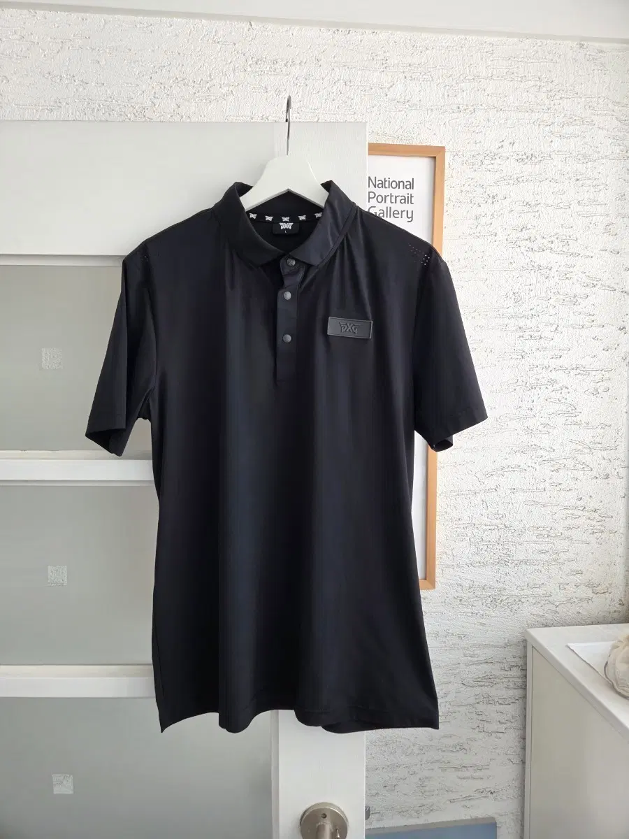 PXG 남성 골프 반팔 카라티 블랙 L 100 / 상태좋음