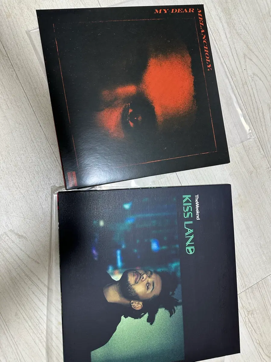 위켄드 lp2장 일괄