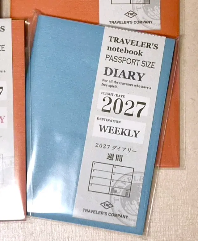 2027 트래블러스 노트 패스포트 주간 다이어리