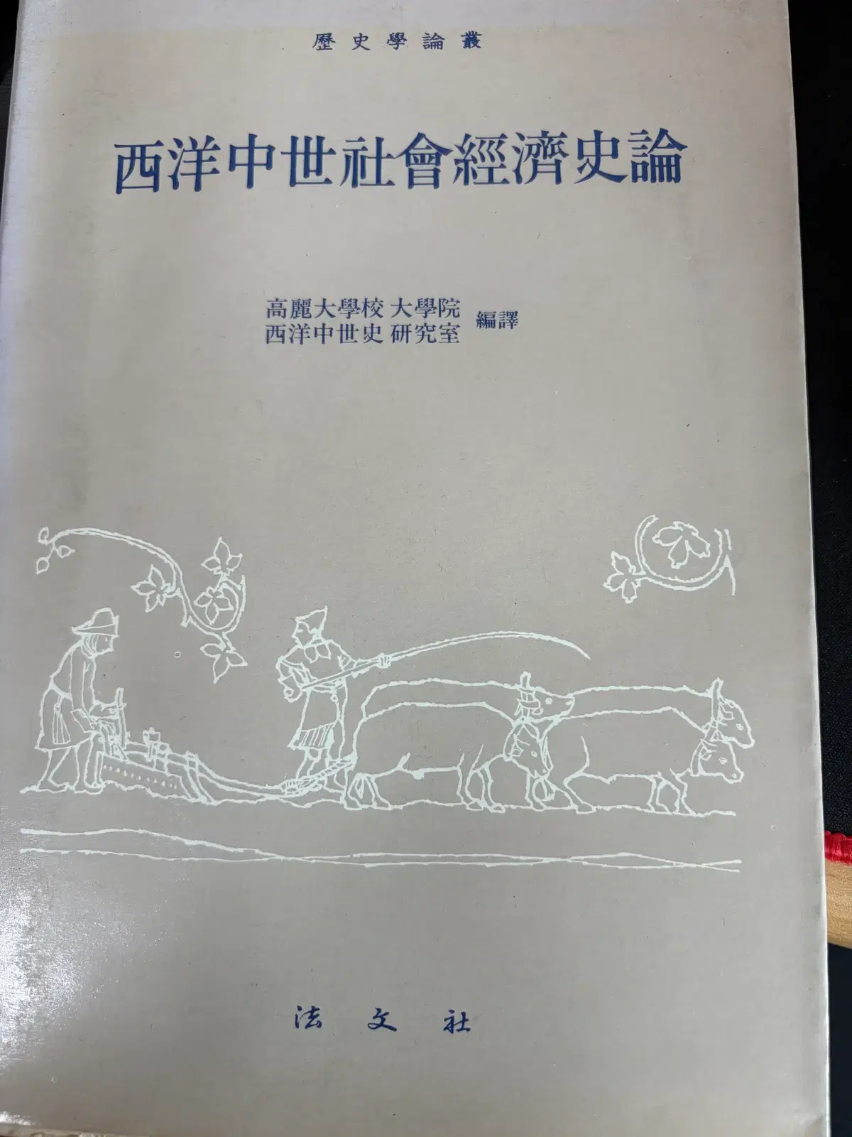 서양 중세 사회경제사론