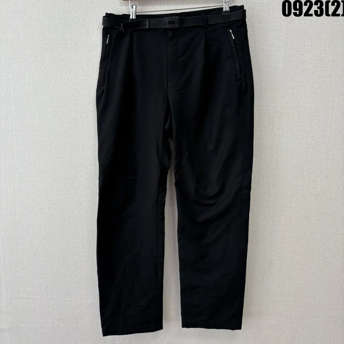 K2 블랙 벨트 팬츠 86