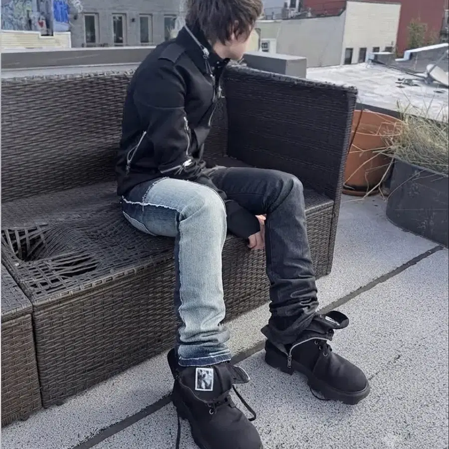 (32)릭오웬스19ss 바벨티이론 데님
