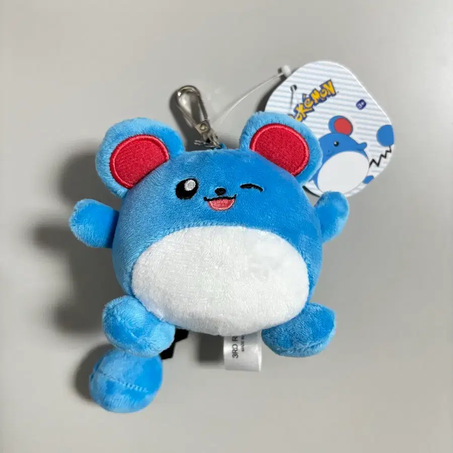 포켓몬스터 마릴 봉제인형 키링 8cm