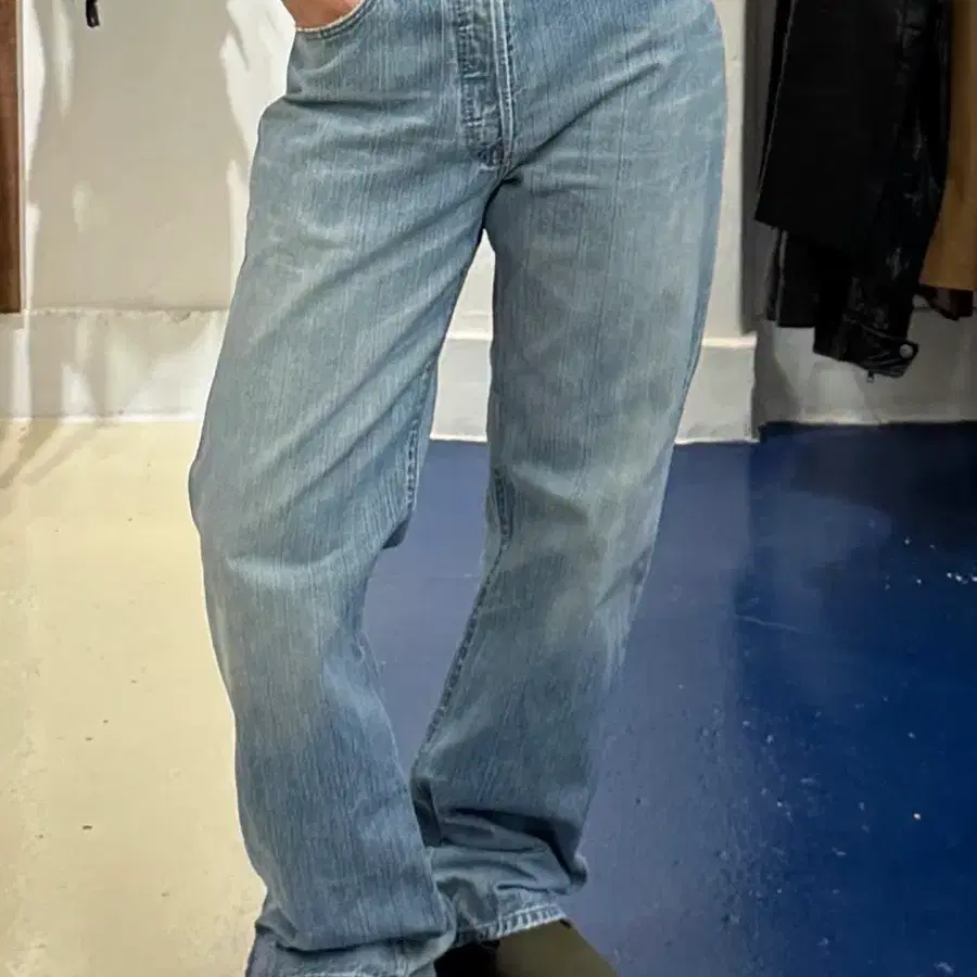 2000s Levis 리바이스 501 오리지널 스트레이트 데님 팬츠
