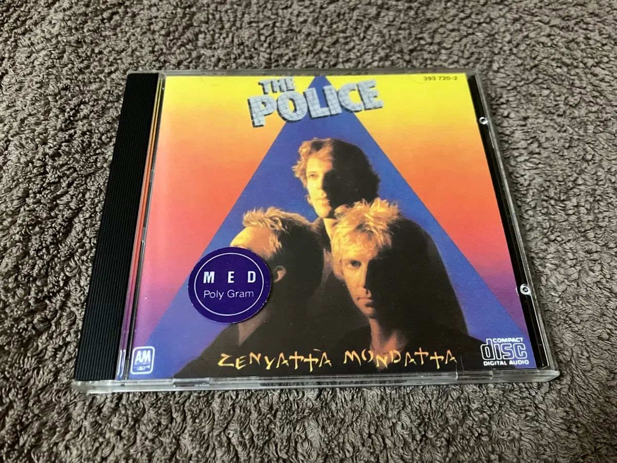 영국의 전설적인 록 밴드 The Police 더 폴리스 정규 3집 Zenyatta Mondatta 앨범 국내 라이센스 초판 CD 스팅