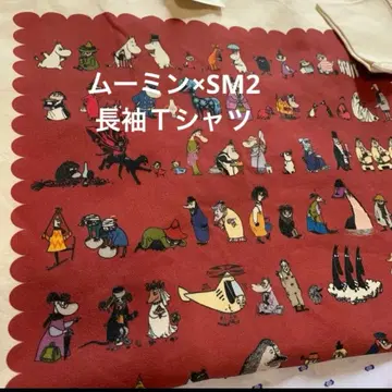 무민 x SM2 긴팔 티셔츠 80주년 기념 오프계