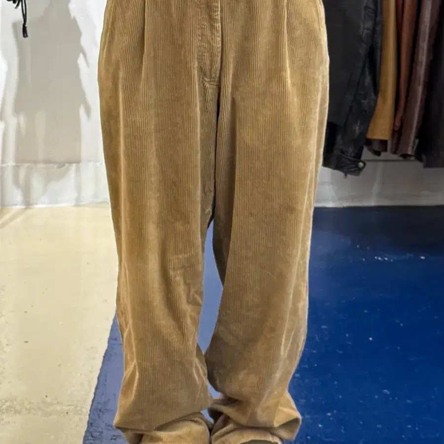 입생로랑 뿌르 옴므 YSL 빈티지 코듀로이 팬츠 베이지