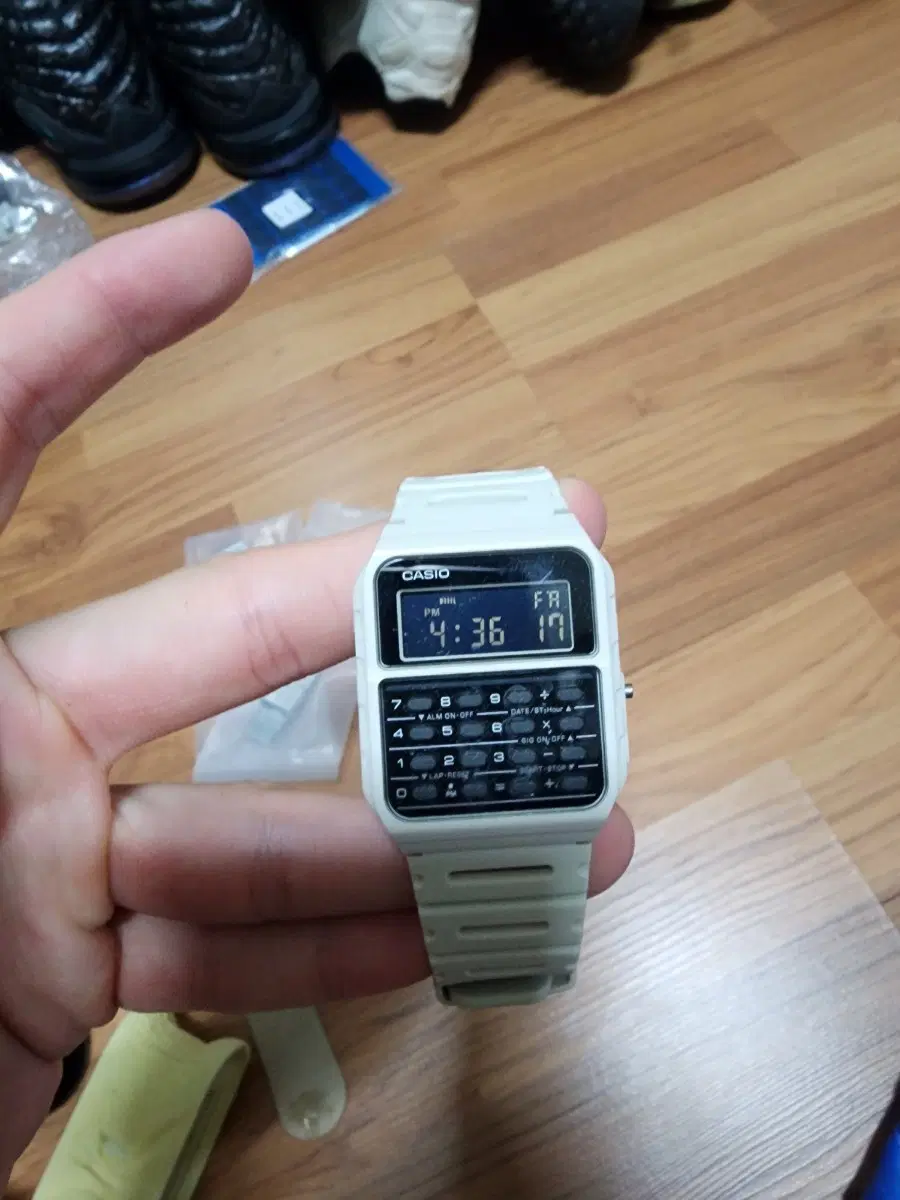 카시오 계산기 시계 ca 53w
