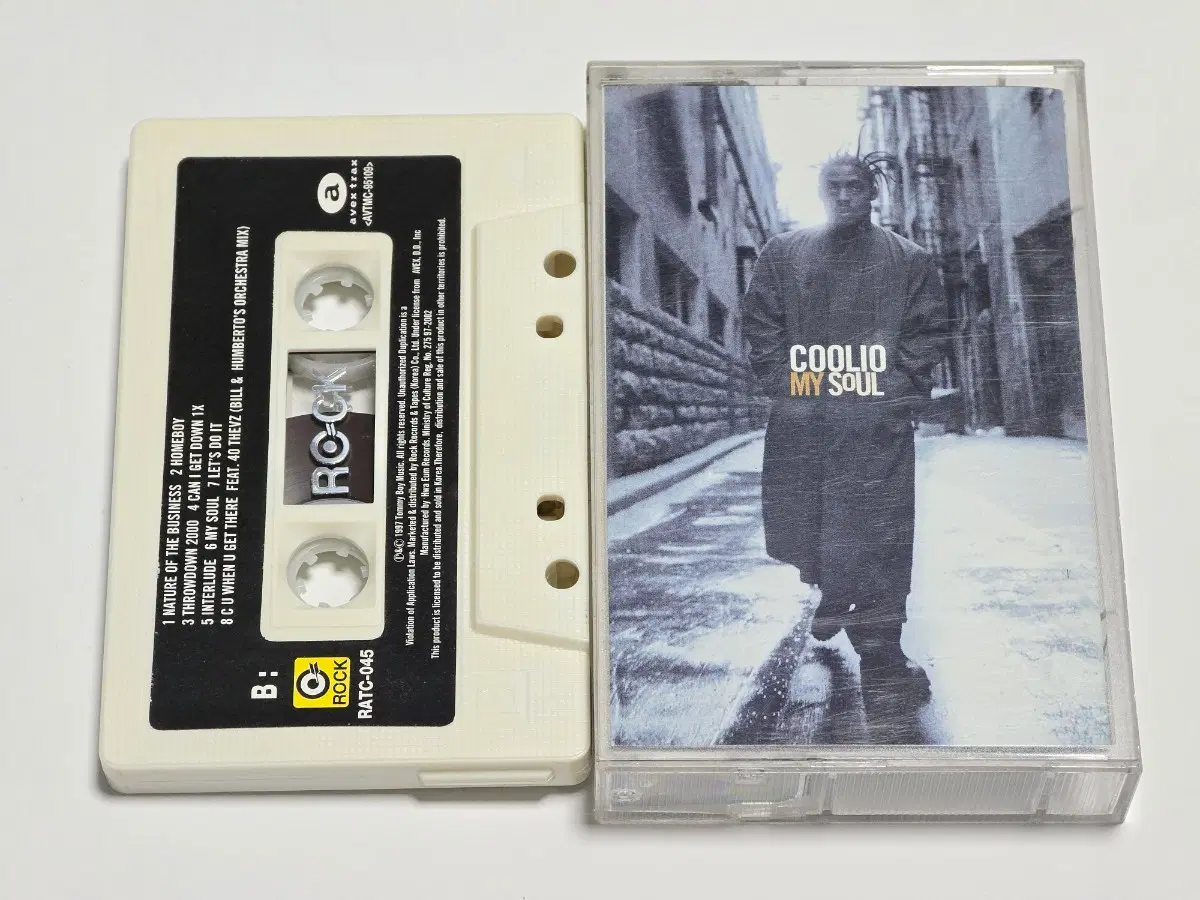 쿨리오 (Coolio) 3집 - My Soul 카세트 테이프 (국내반)