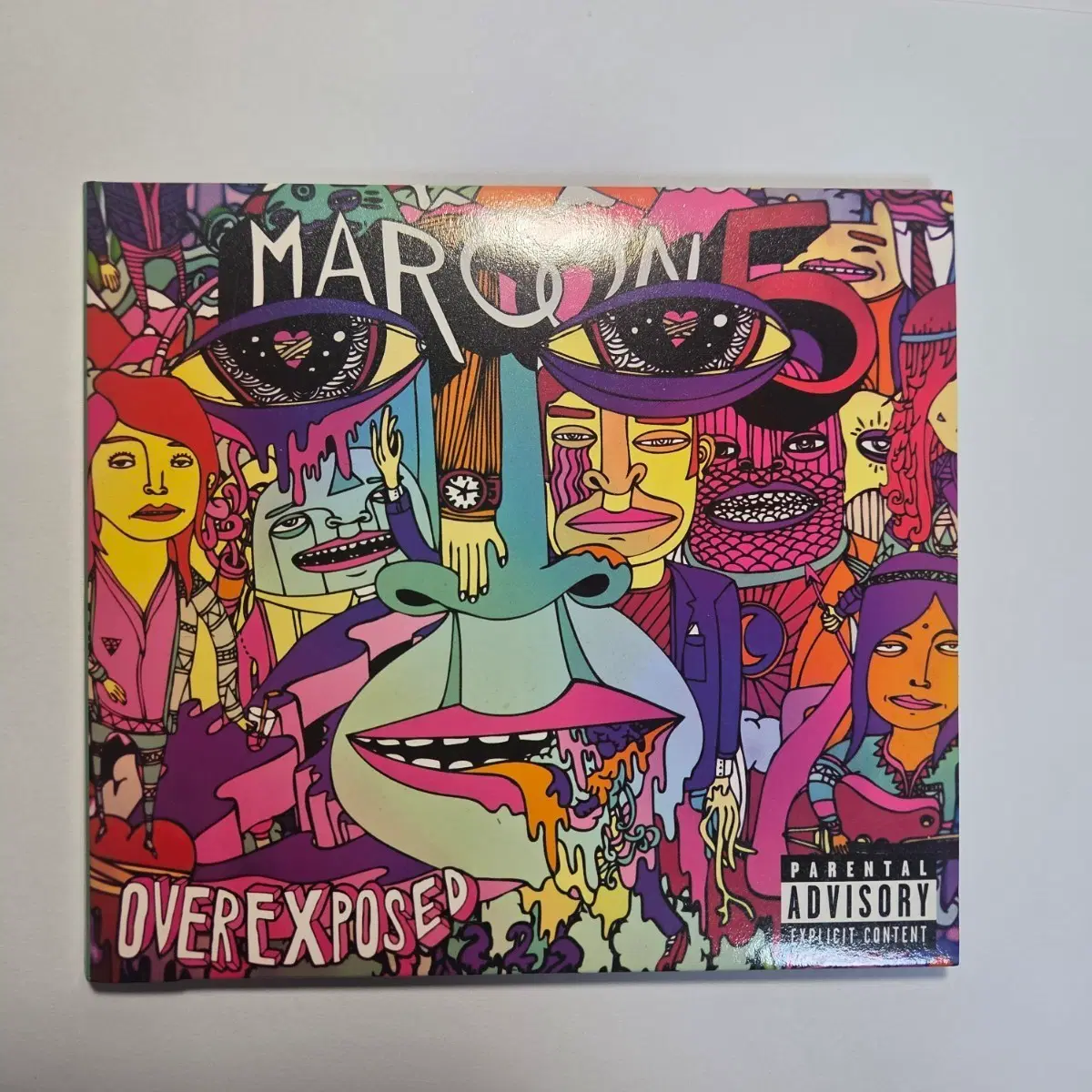 마룬 5 Maroon 5 4집 Overexposed 디럭스 에디션 국내반 CD
