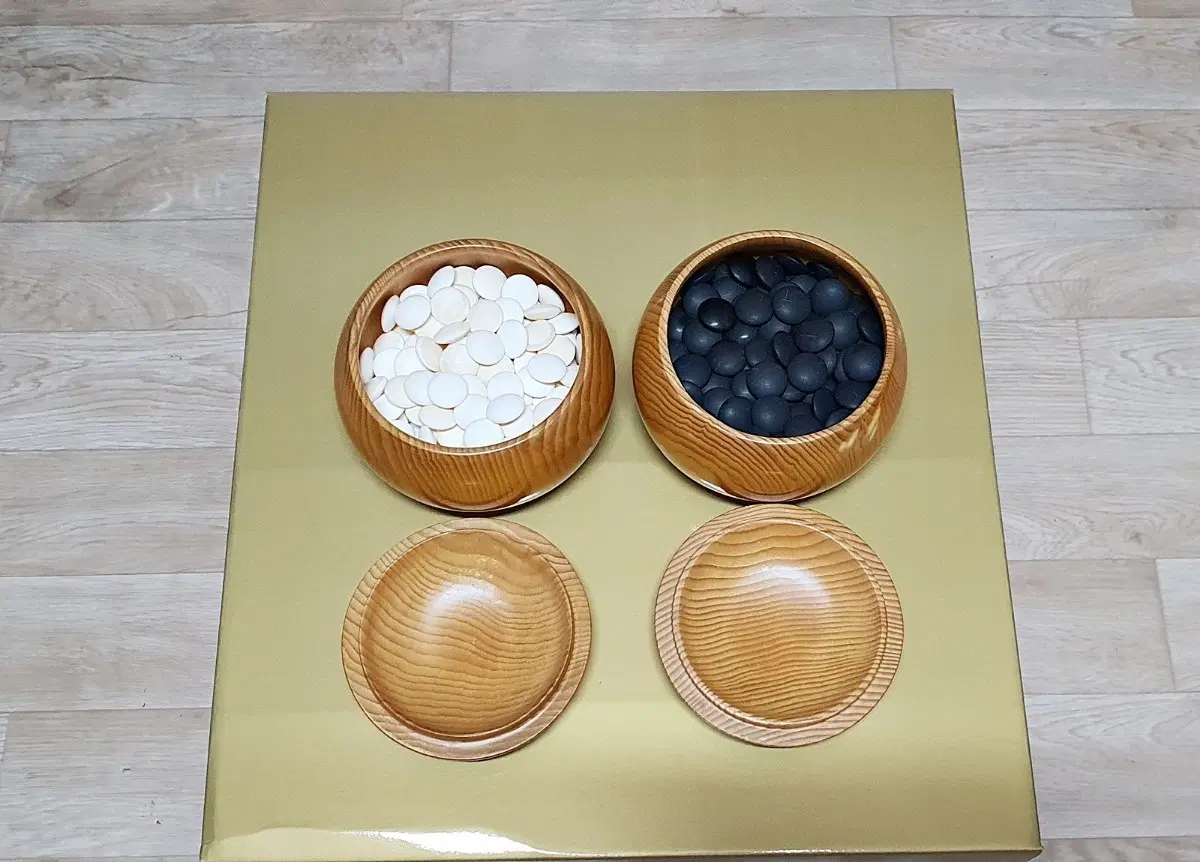 바둑판 (최종가격다운)일본 계수나무 통원목 조개 바둑알 세트