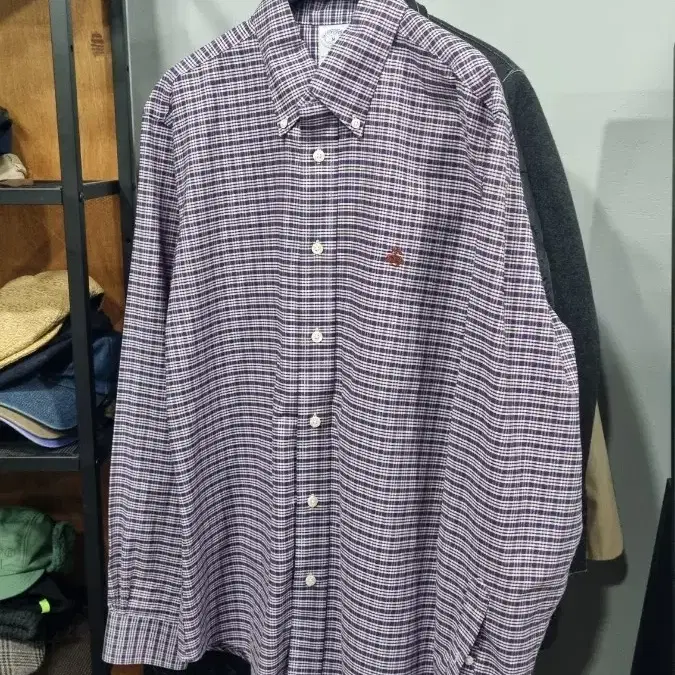 Brooks Brothers 밀라노 깔끔한 가을셔츠 100~105(표기M)