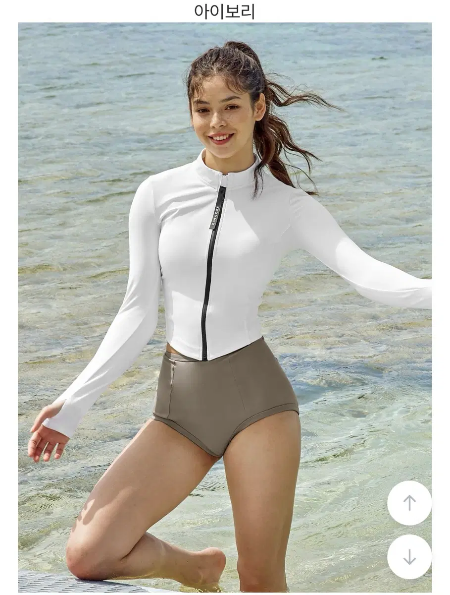 젝시믹스 블랙라벨 래시가드 집업자켓