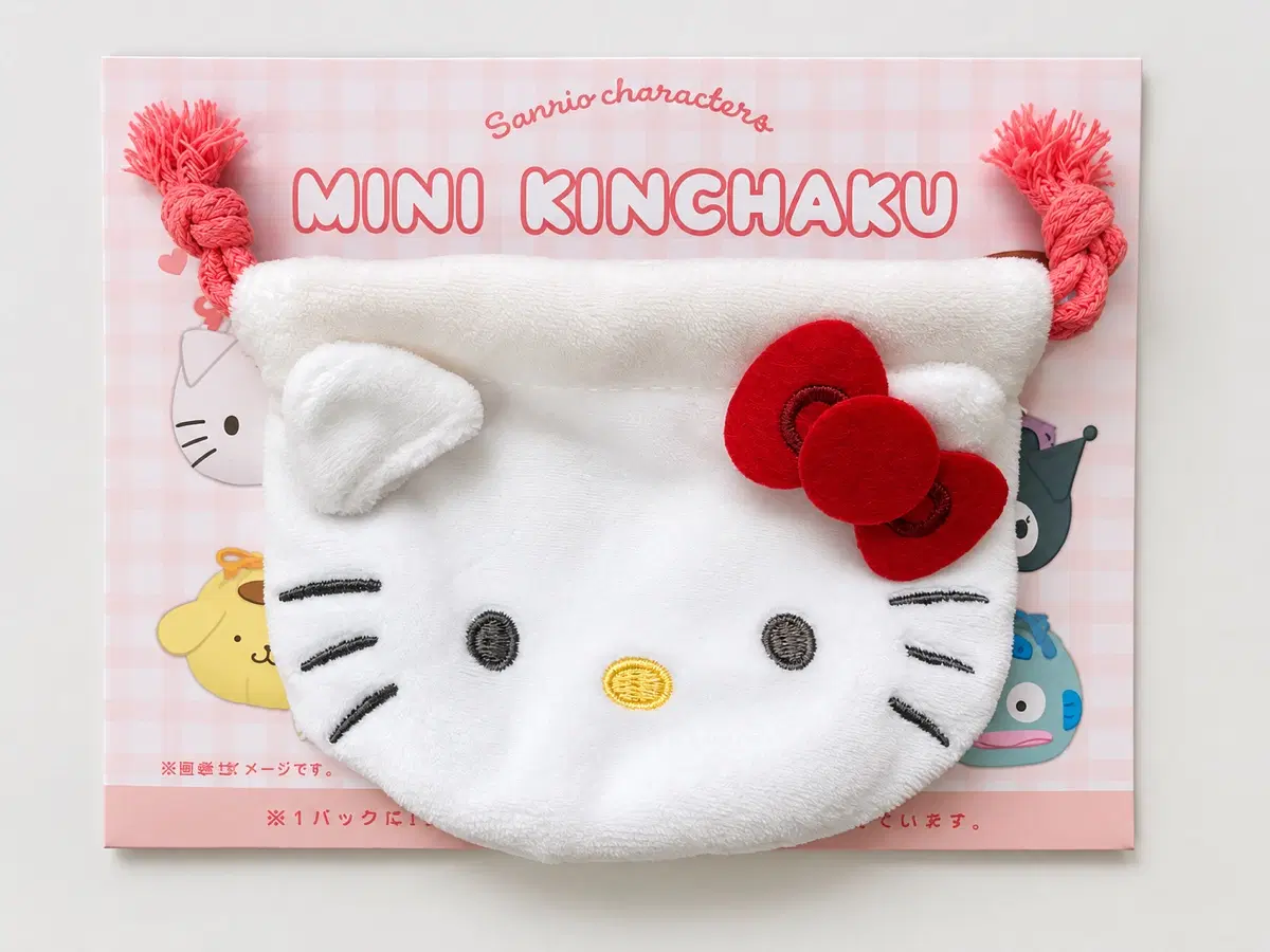 (일본정품)산리오 키티 헬로키티 미니 복주머니 kinchaku