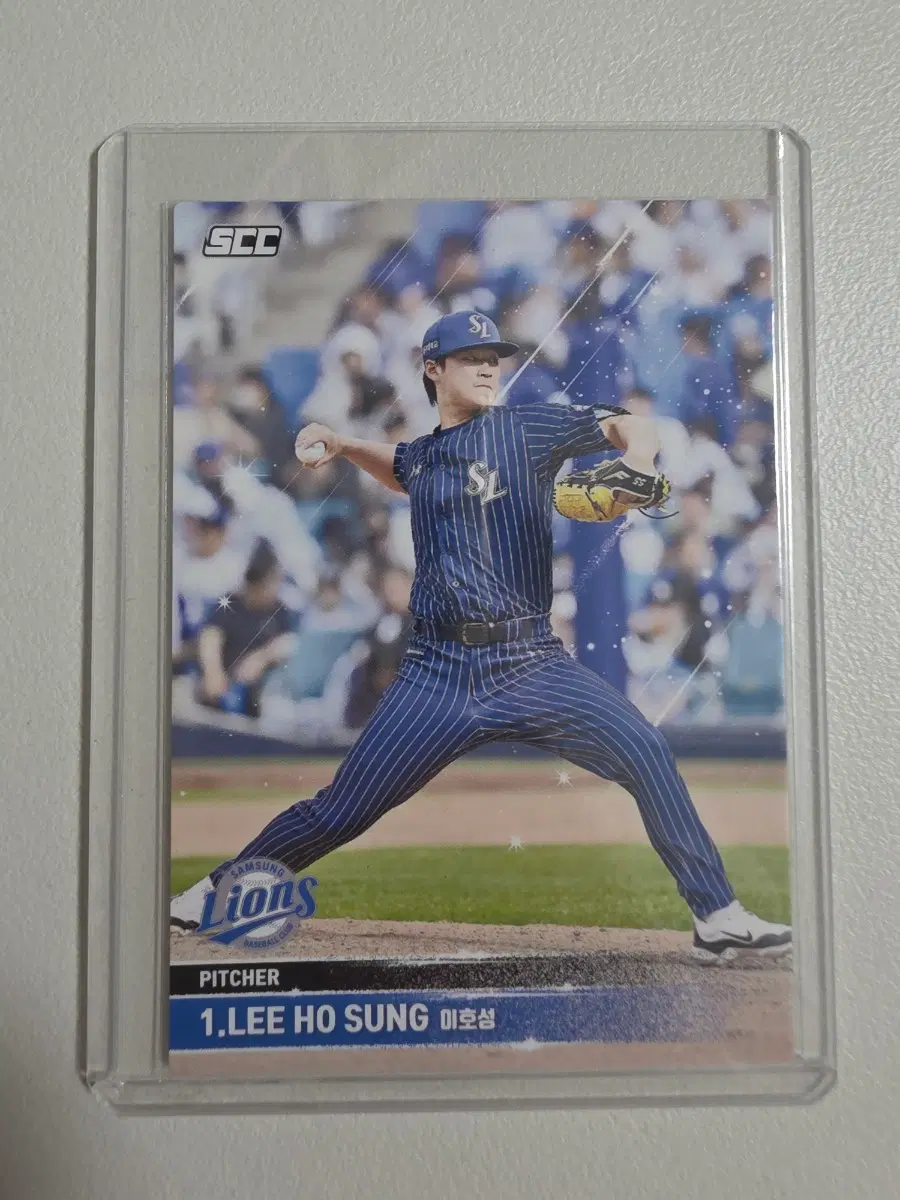 2025 kbo scc 플러스 이호성 베이스 카드 판매 삼성라이온즈
