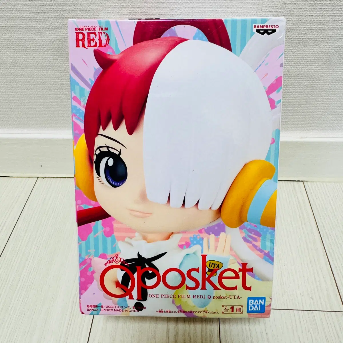 원피스 필름 레드 Q posket 우타 피규어