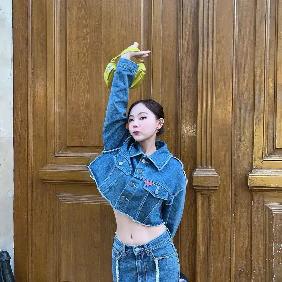 키시닝 자켓+부츠컷 팬츠