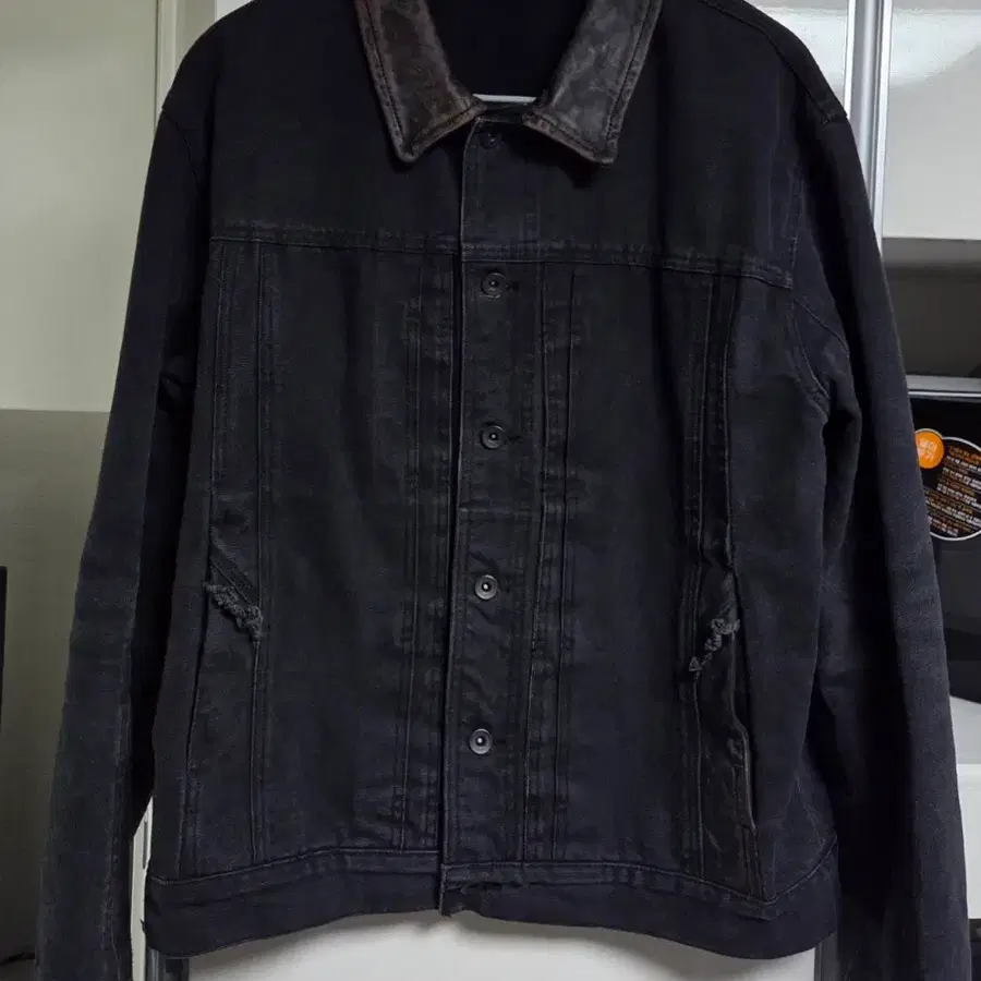 엑슬림 ep8 05 jacket 블랙 L 사이즈