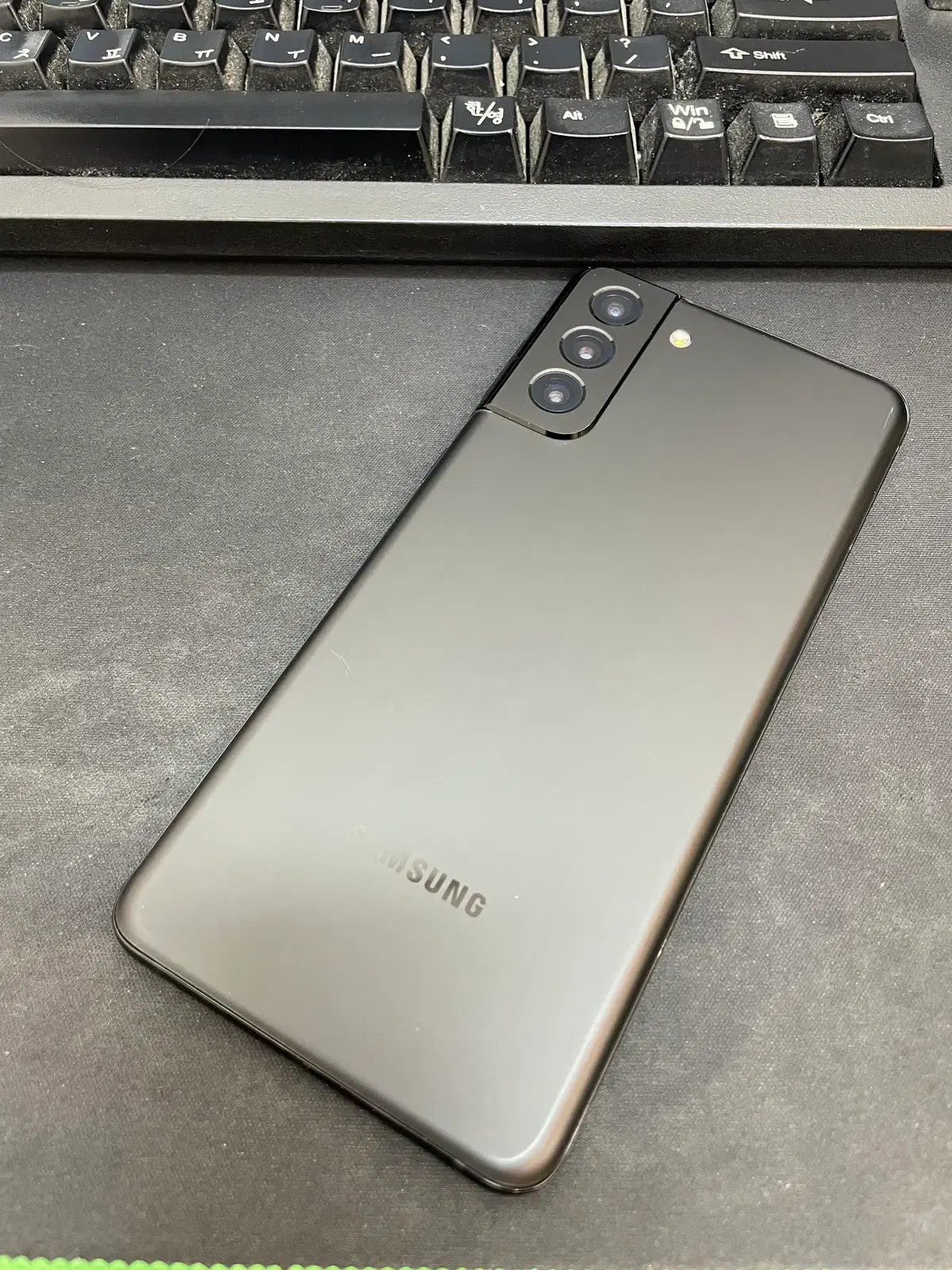 갤럭시S21플러스 블랙 256GB 무잔상 상태좋은 중고24만4천팝니다