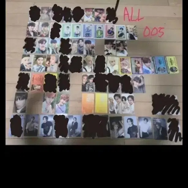 보넥도 앨포, 낙원2 트래카, 콜북3 포카, 콜북3 멤버들 편지