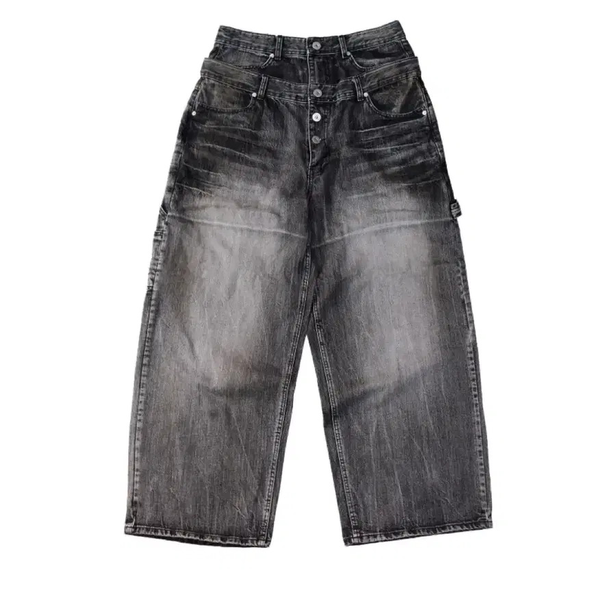 ifeellucky Big x2 Double carpenter pants Travertine