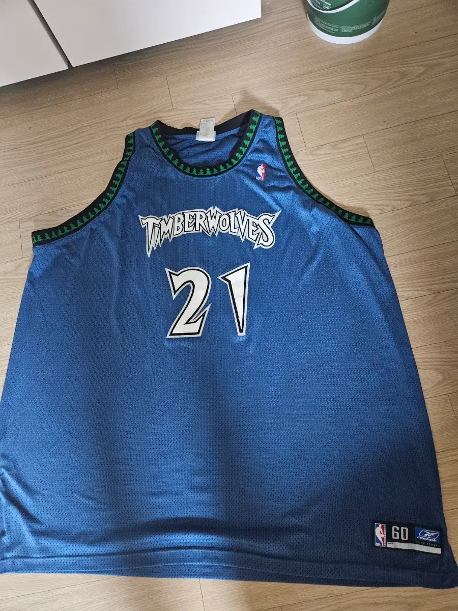 nba reebok 미네소타 팀버울브스 가넷 어센틱 프로컷