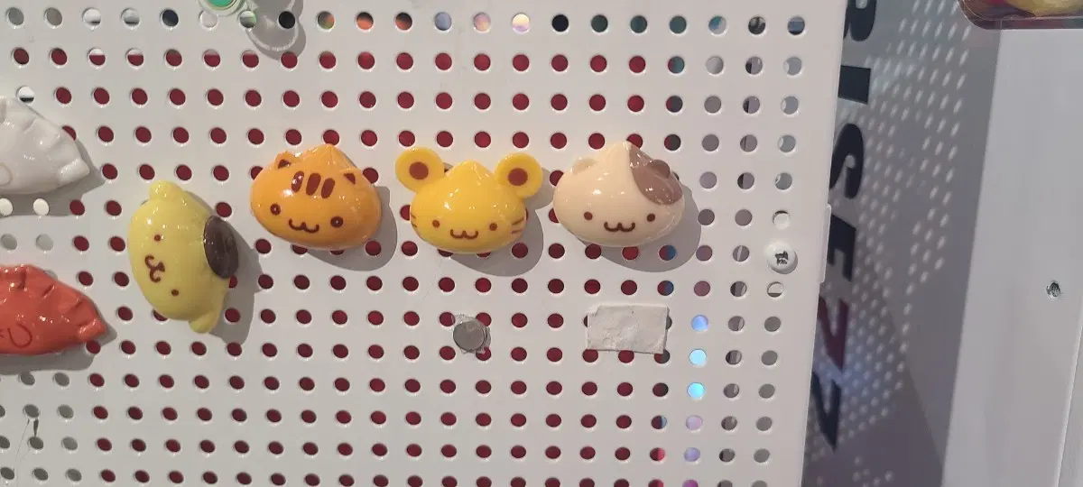 폼폼푸린 와앙 만두 팝업 자석